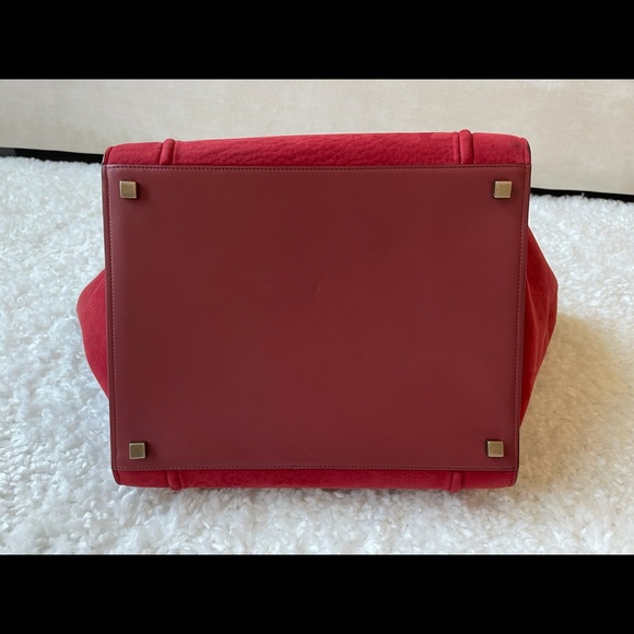 Celine Phantom Red leather tote - Picture 7 of 7